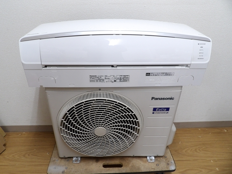 18年製 パナソニック お掃除エアコン Eolia エオリア CS-EX288C ...