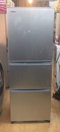 2017年製　東芝　3ドア冷蔵庫　GR-H34SY
