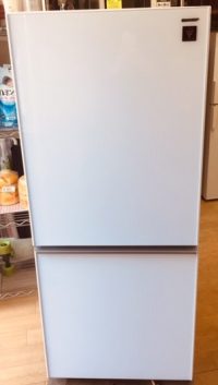 2016年製　シャープ　2ドア冷蔵庫　SJ-GD14C-W