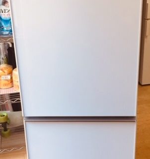 2016年製　シャープ　2ドア冷蔵庫　SJ-GD14C-W