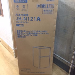 2017年納品 ハイアール 2ドア冷蔵冷凍庫 JR-N121A