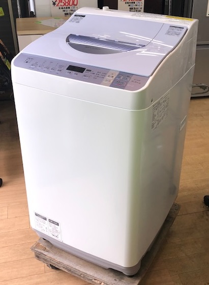 2016年製　シャープ　電気洗濯乾燥機　ES-TX550-A