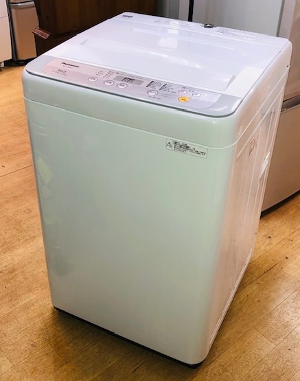 2018年製 パナソニック 5㎏ 全自動洗濯機 NA-F50B11 | 中古家電と中古 ...