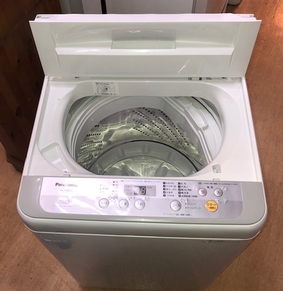 2018年製★Panasonic 5㎏ 洗濯機【NA-F50B11】M375 洗濯機 生活家電 家電・スマホ・カメラ 販売特価