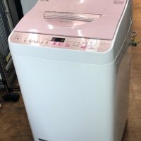 2017年製 シャープ 全自動洗濯乾燥機 ES-TX5A-P