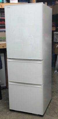 2016年製　東芝　3ドア冷蔵庫　GR-H38SXVL