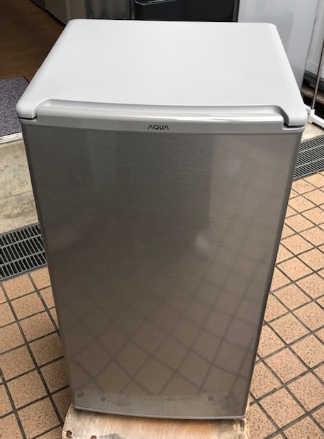 2018年製　アクア　1ドア　冷蔵庫　AQR-8G(S)