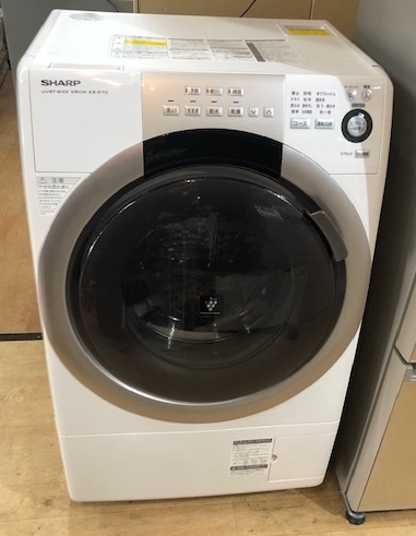 2015年製　シャープ　ドラム式洗濯機　ES-S70-WL