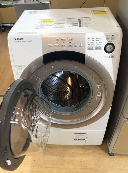 2015年製 シャープ ドラム式洗濯機 ES-S70-WL | 中古家電と中古家具 