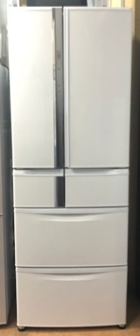 2014年製　三菱　6ドア冷凍冷蔵庫　MR-R47Y-W