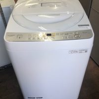 2019年製 シャープ 全自動洗濯機 ES-GE6C-W
