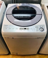 2018年製　シャープ　全自動洗濯機　ES-GV8C-S