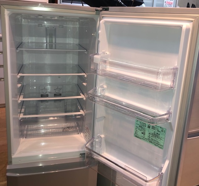 2019年製 三菱 2ドア冷凍冷蔵庫 MR-P17D-S | 中古家電と中古家具なら 