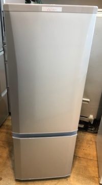 2019年製　三菱　2ドア冷凍冷蔵庫　MR-P17D-S
