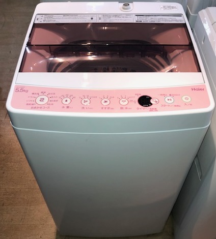 2018年製　ハイアール　全自動洗濯機　JW-C55CK