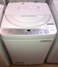 2018年製　シャープ　全自動洗濯機　