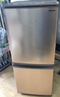 2019年製　シャープ　２ドア冷凍冷蔵庫　SJ-D14E-N
