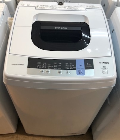2019年製 日立 全自動洗濯機 NW-50C | 中古家電と中古家具なら横浜 