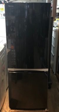 2018年製　東芝　2ドア冷凍冷蔵庫　GR-M15BS(K)　