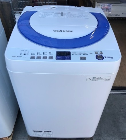 2014年製　シャープ　全自動洗濯機　ES-T706