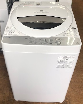 2018年製　東芝　全自動洗濯機　AW-5G6