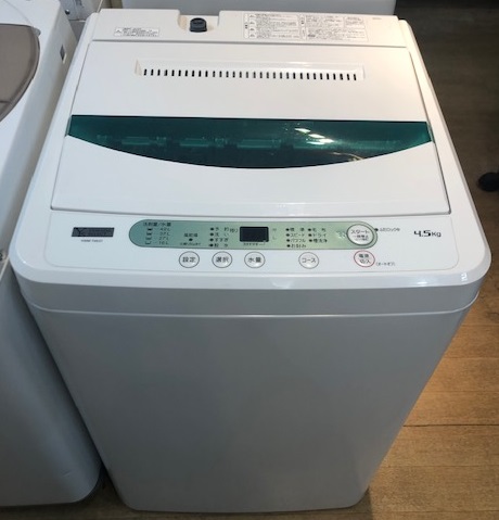 2019年製　ヤマダ電機　全自動洗濯機　YWM-T45G1