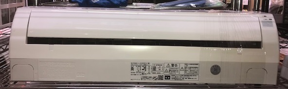 尾崎アナ【送料込】日立 エアコン 白くまくん RAS-L22EE3 エアコン