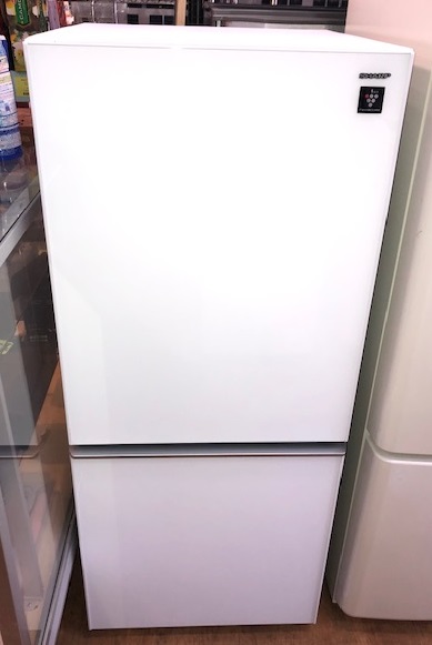 2017年製　シャープ　2ドア冷凍冷蔵庫　SJ-GD14C-W