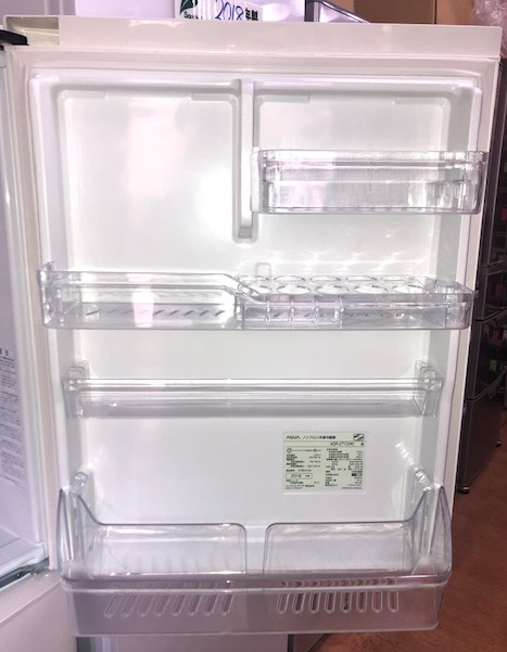 2015年製 アクア 3ドア冷凍冷蔵庫 AQR-271 D(W) | 中古家電と中古家具 