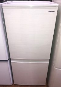 2019年製　シャープ　2ドア冷凍冷蔵庫　SJ-D14E-W