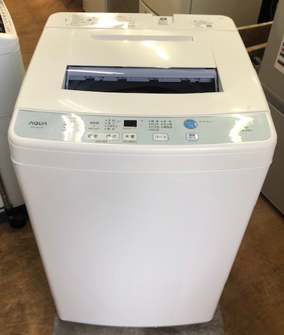 2018年製　アクア　全自動洗濯機　AQW-S60F