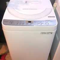 2019年製 シャープ 全自動洗濯機 ES-GE6C-W