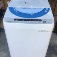 2015年製 シャープ 全自動洗濯機 ES-GE55P-A