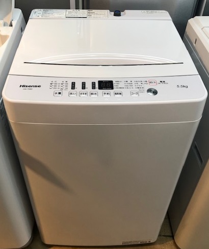 2020年製　ハイセンス　全自動洗濯機　HW-T55D