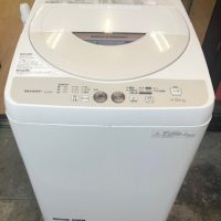 2015年製　シャープ　全自動洗濯機　ES-GE45P-C