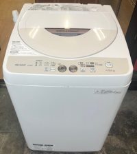 2015年製　シャープ　全自動洗濯機　ES-GE45P-C
