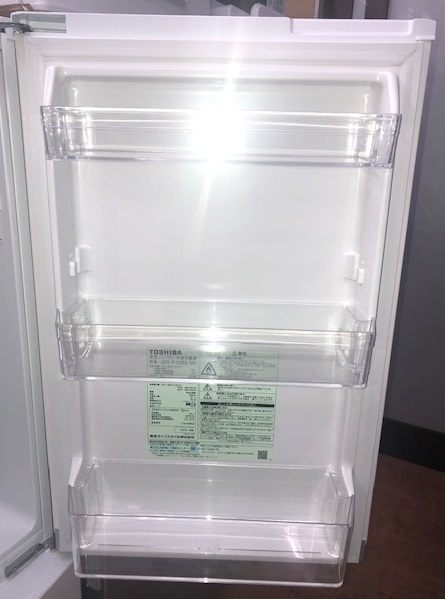 2019年製 東芝 2ドア冷凍冷蔵庫 GR-P15BS（W) | 中古家電と中古家具なら横浜リサイクルショップ39