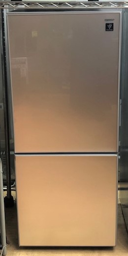 2017年製　シャープ　2ドア冷凍冷蔵庫　SJ-GD14C-C