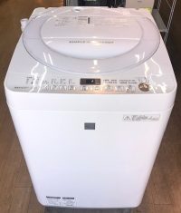2016年製　シャープ　全自動洗濯機　ES-G7E3-KW