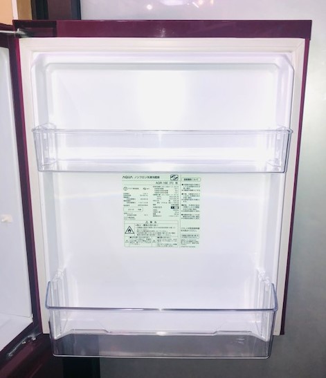 2016年製 アクア ２ドア冷凍冷蔵庫 AQR-16E（R） | 中古家電と中古家具 