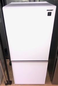 2018年製　シャープ　2ドア冷凍冷蔵庫　SJ-GD14E-W
