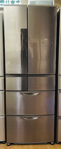 2014年製　三菱　6ドア冷凍冷蔵庫　MR-JX53X-N1