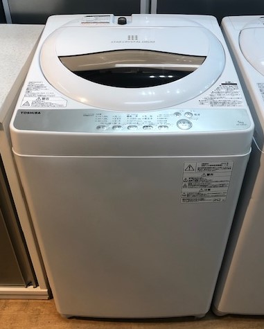 2020年製　東芝　全自動洗濯機　AW-5G8