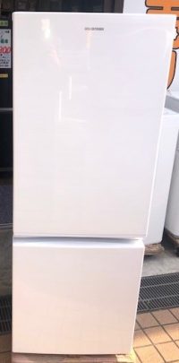 2019年製　アイリスオーヤマ　2ドア冷凍冷蔵庫　AF156-WE