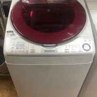 2015年製 シャープ 全自動洗濯乾燥機 ES-TX840-R