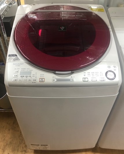 2015年製　シャープ　全自動洗濯乾燥機　ES-TX840-R