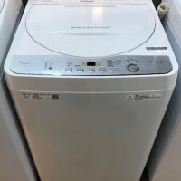 2019年製 シャープ 全自動洗濯機 ES-GE5C-W