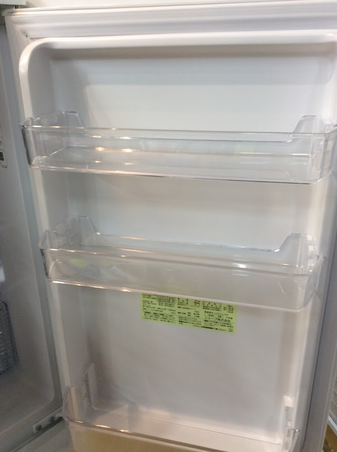 シャープ ２ドア冷凍冷蔵庫 180L 2020年 SJ-D18G-W | 中古家電と中古