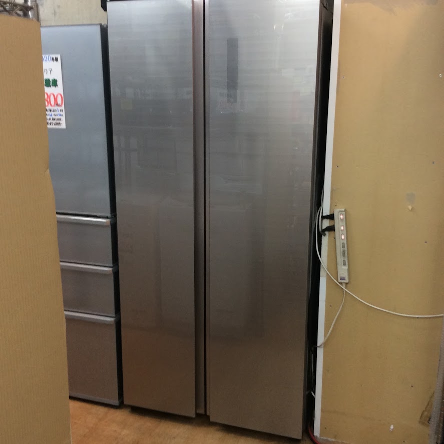 AQUA　冷凍冷蔵庫　2D449L　2018年　AQR-SBS45F