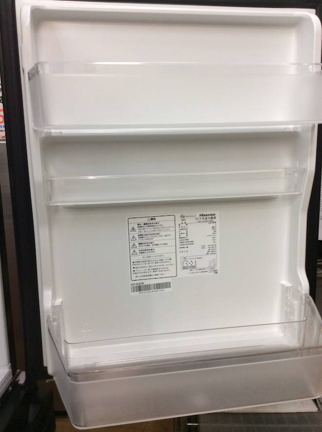 ツインバード冷凍冷蔵庫110L省エネ設計 自動霜取り機能有り 2019年製 